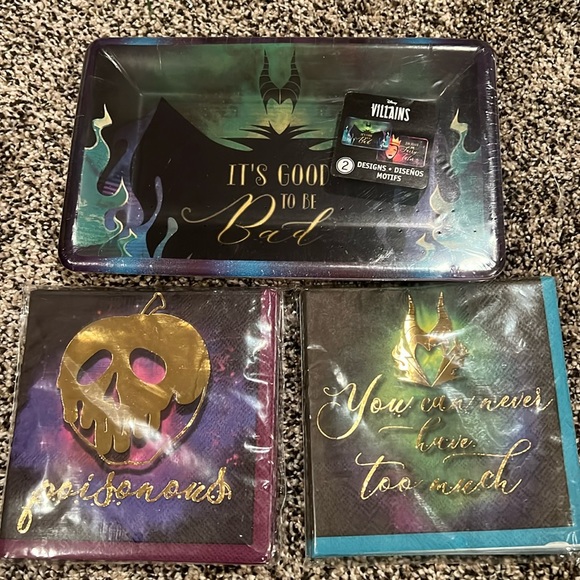 Disney villain party supplies - Picture 1 of 8